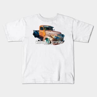 1946 Chevrolet Stepside Pickup Truck Kids T-Shirt